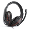 Gembird kõrvaklapid GHS-402 Gaming Headset Glossy Black, must