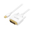 LogiLink Mini DisplayPort to DVI, valge, 1.8m