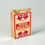 Cartamundi mängukaardid Poker Texas Hold'em Jumbo Intex