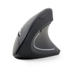 Gembird hiir Ergonomic wireless Optical Mouse MUSW-ERGO-01, 1600 DPI, USB, must