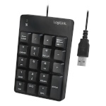 Logilink klaviatuur - Additional numeric Keyboard with USB connection