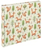 Hama fotoalbum Jumbo Forest Fox 30x30 100 lehte valge 2698