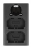 Newell laadija DL-USB-C dual channel Charger for NP-FZ100