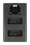 Newell laadija DL-USB-C dual channel Charger for LP-E17