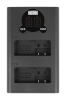 Newell laadija DL-USB-C dual channel Charger for LP-E8