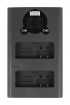 Newell laadija DL-USB-C dual channel Charger for LP-E8