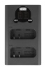 Newell laadija DL-USB-C dual channel Charger for EN-EL14