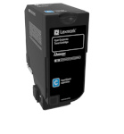 Lexmark 74C20CE Toner cartridge, Cyan