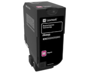 Lexmark 74C20ME Toner cartridge, Magenta