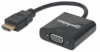 Manhattan adapter HDMI -> VGA St/Bu must Polybag