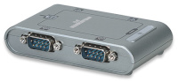 Manhattan adapter USB-Seriell 4-Port