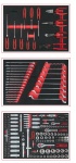 KS Tools Universal System Insert-Set 215-osaline