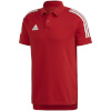 Adidas Teamwear T-särk meestele Condivo 20 Polo punane-valge ED9235 , suurus XS