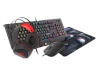 Natec klaviatuur Gaming Set 4 in 1 Genesis Cobalt 330