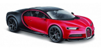 Maisto mudelauto Model Composite Bugatti Chiron sport must-punane