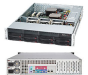 Supermicro korpused 2u Chassis 8x3.5hs Sas3/sata3