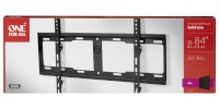 One for All seinakinnitus TV Wall Mount 84 Solid Flat