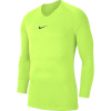 Nike Team T-särk meestele Dry Park First Layer Jersey LS laimiroheline AV2609 702 , suurus S