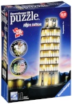 Ravensburger pusle 3D Puzzle Leaning Tower of Pisa by Night, 216-osaline