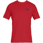 Under Armour T-särk meestele Under Armour Sportstyle Left Chest SS punane 1326799 600 , suurus L