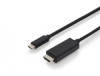 Digitus kaabel USB Type-c Adapterkabel, 5m