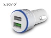 Elmak laadija Car Quick Charge Charger Savio SA-06W, 2xUSB 5.4A