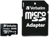 Verbatim mälukaart microSDXC 256GB Class 10 UHS-I + Adapter