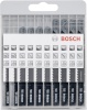 Bosch tikksae terade komplekt Jigsaw Blade Kit Basic for Wood, 10-osaline