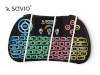 Elmak klaviatuur Keyboard Wireless Savio KW-03 RGB Backlit