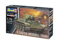 Revell T-34/76 Modell 1940 1:76