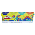 Play-Doh voolimismasside komplekt Wild Colors 4-pakk, B5517/E4867