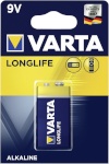 Varta patarei Longlife Extra 9V block 6 LR 61, 50tk