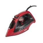 Mesko triikraud MS 5031 Steam iron, 2400 W, Continuous steam 40 g/min, Steam boost performance 70 g/min, punane/must