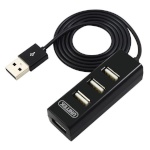 Unitek USB jagaja HUB 4X Y-2140, must