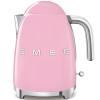 Smeg veekeetja KLF03PKEU 50's Style, roosa