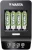 Varta LCD Ultra Fast Charger + 4 Batt. 2100 mAh AA + 12V