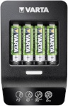 Varta LCD Ultra Fast Charger + 4 Batt. 2100 mAh AA + 12V