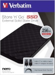 Verbatim kõvaketas Store n Go 256GB Portable SSD USB 3.2