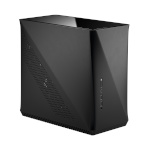 Fractal Design korpus Era ITX Carbon, must