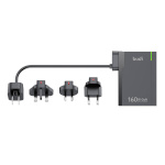 Budi Universal seinalaadija Wall Charger 350, GaN PD+ QC3.0, 5xUSB-C+1xUSB-A, 160W US/UK/EU must