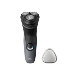 Philips Dry electric shaver Series 1000 S1142/00, Dry only, PowerCut Blade System, 4D Flex Heads, 40min shaving / 8h charge/Damaged package