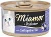 Miamor kassitoit Pastete Poultry Hearts, 85g