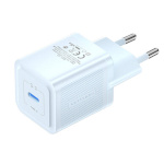 Vention seinalaadija Wall Charger, , FEPL0-EU, USB-C, 20W, GaN sinine