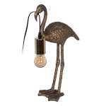 BGB Home lamp Flamingo kuldne Polüresiin 40 W 23x11,5x39,5cm