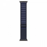 Apple kellarihm Watch Navy Alpine Loop 49 mm - S - Black Titanium Finish