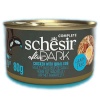 Agras Pet Foods kassitoit Schesir After Dark Chicken Fillet with Quail Egg in Broth, 80g