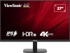 Viewsonic monitor viewsonic va2708-4k-hd 27" IPS, UHD (3840x2160), 16:9, 60Hz, matte, 4Ms, tilt, must va2708-4k-hd