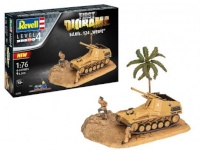 Revell liimitav mudel First Diorama set SD.KFZ.124 1/76