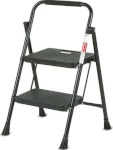 Lamart treppredel LT8096 Two-Steel Steel Ladder, must