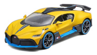 Maisto mudel Bugatti Divo 1/24 kollane